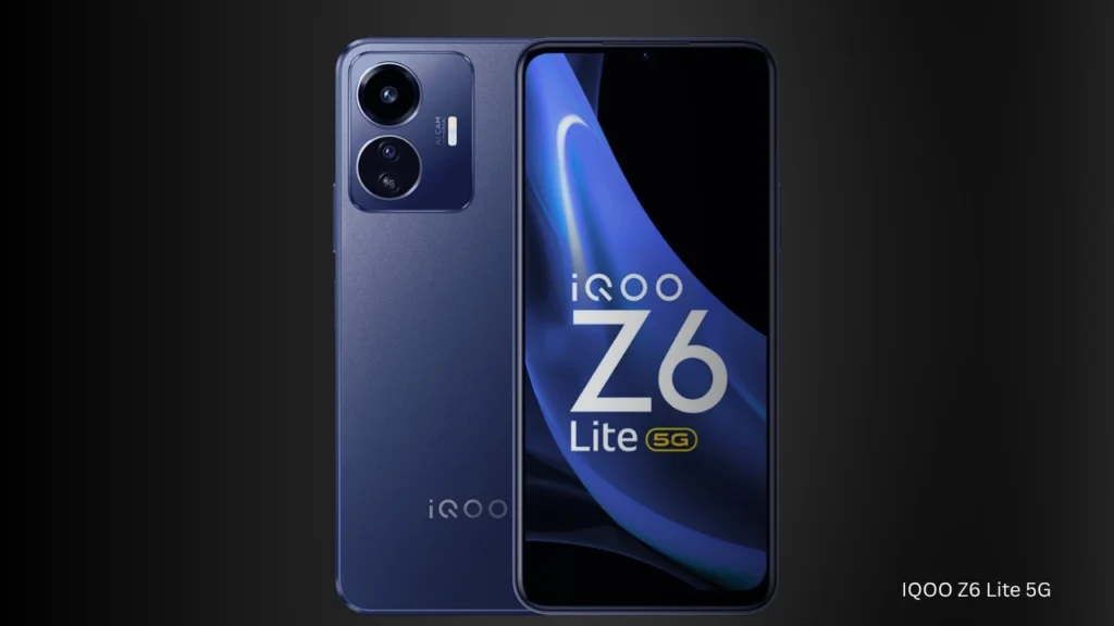 iQOO Z6 Lite 5G sleek design with dual camera and smooth performance budget 5G phone