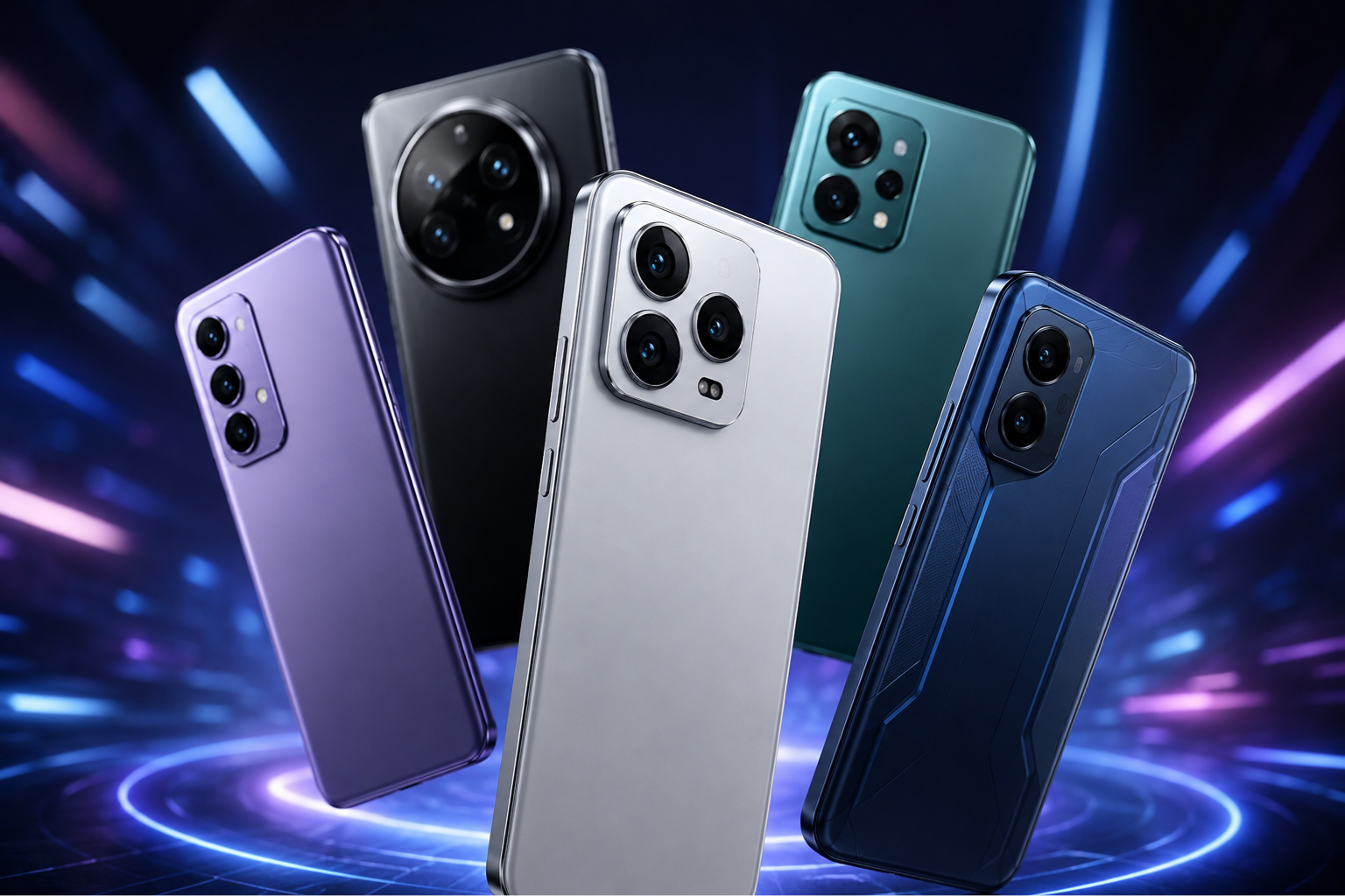 Upcoming 5G Phones 2026 showcasing powerful new smartphones with premium camera design, fast charging and futuristic 5G technology launching soon in India.