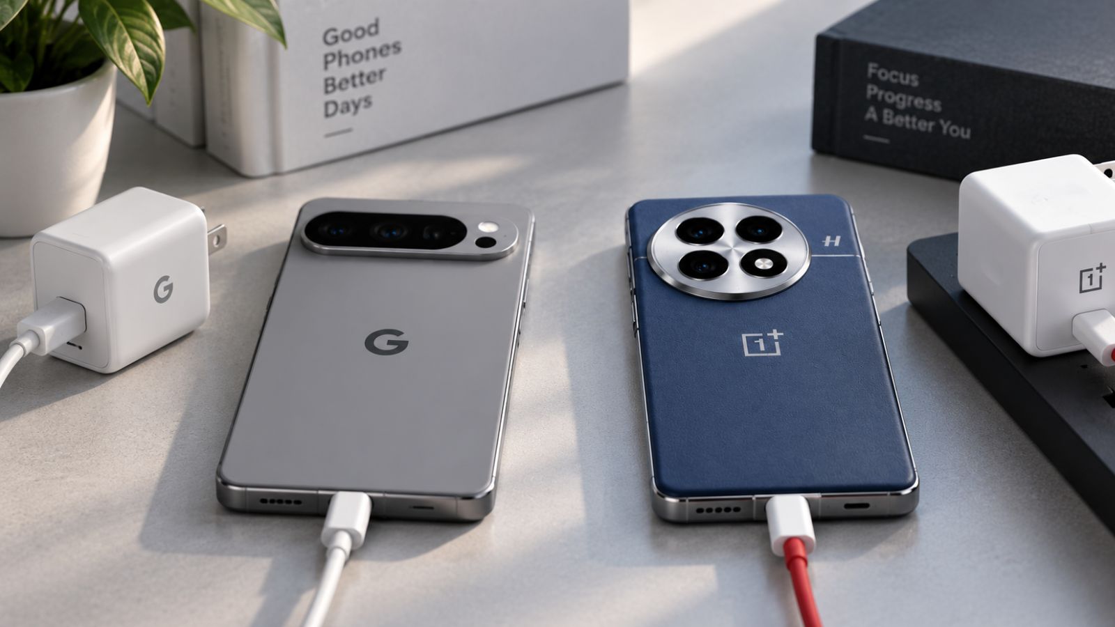 Pixel 10 Pro या OnePlus 13 Battery और Charging comparison