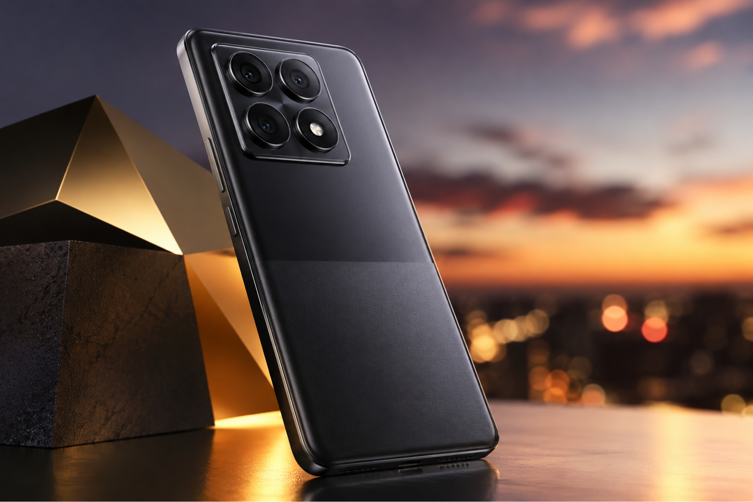 POCO X8 Pro premium smartphone with stylish design and flagship camera setup