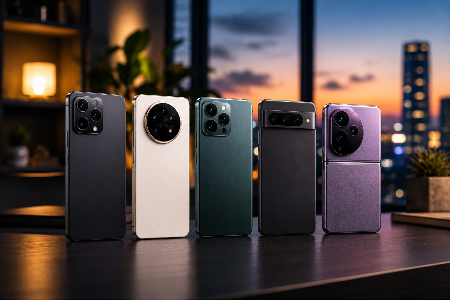 Upcoming Phones 2026 ke top flagship smartphones ka premium concept image