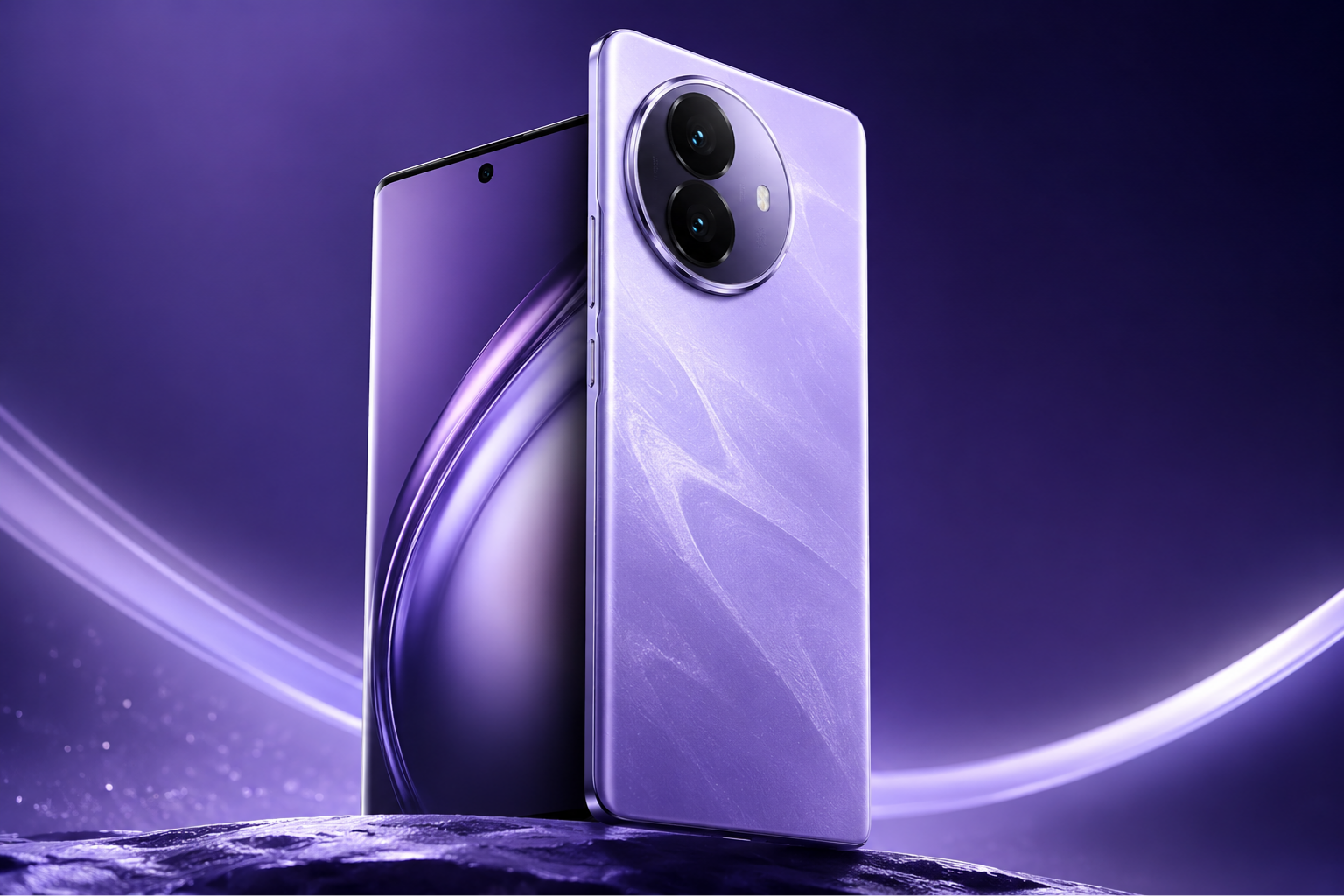 Vivo S2 5G smartphone with 7050mAh battery and premium curved AMOLED display