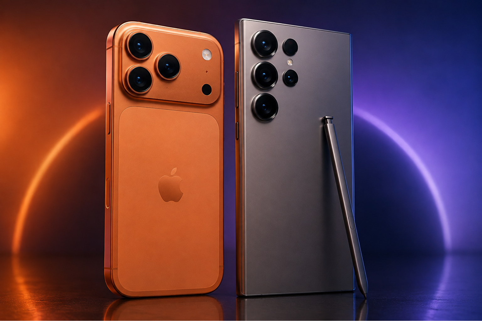 iPhone 17 Pro Max vs Galaxy S26 Ultra smartphone comparison