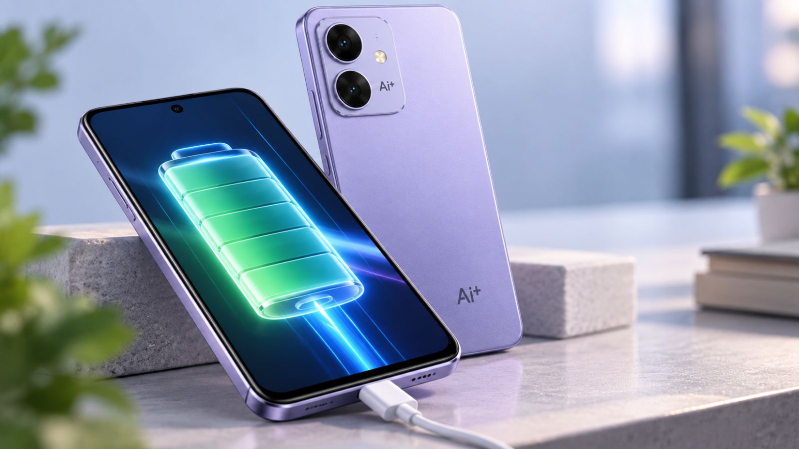 Ai+ Nova 2 Power 5G 7000mAh Battery और 33W Fast Charging