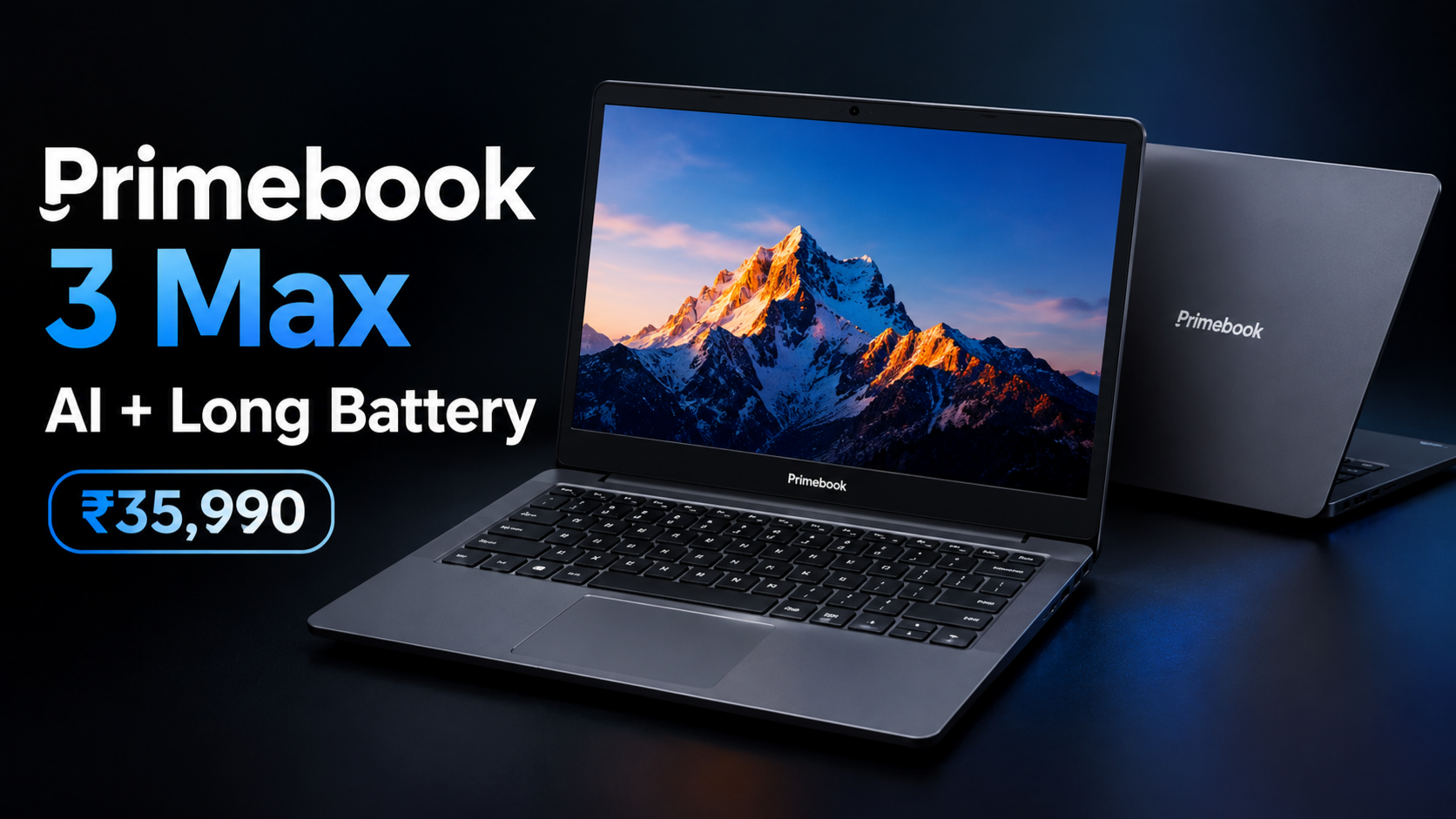 Primebook 3 Max लैपटॉप ₹35,990 कीमत में AI सपोर्ट और लंबी बैटरी के साथ